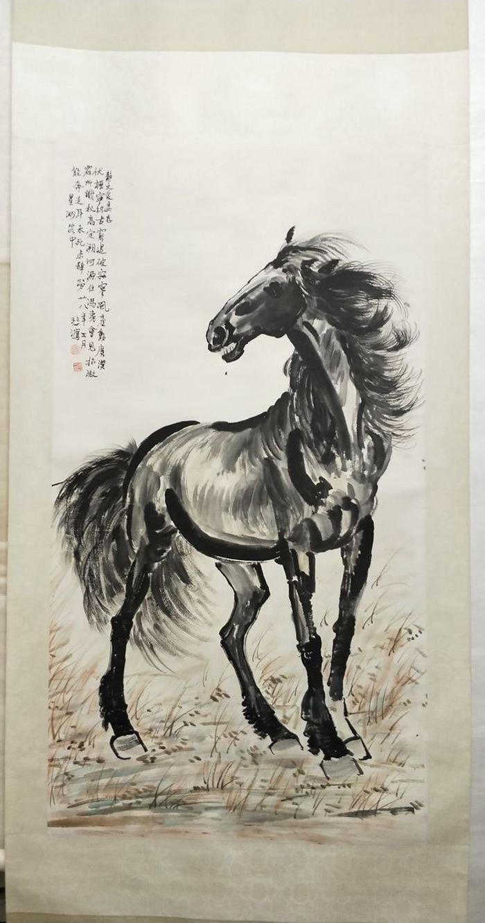 徐悲鸿马_徐悲鸿马价格_徐悲鸿马图片_来自藏友海友聚古_字画_地摊