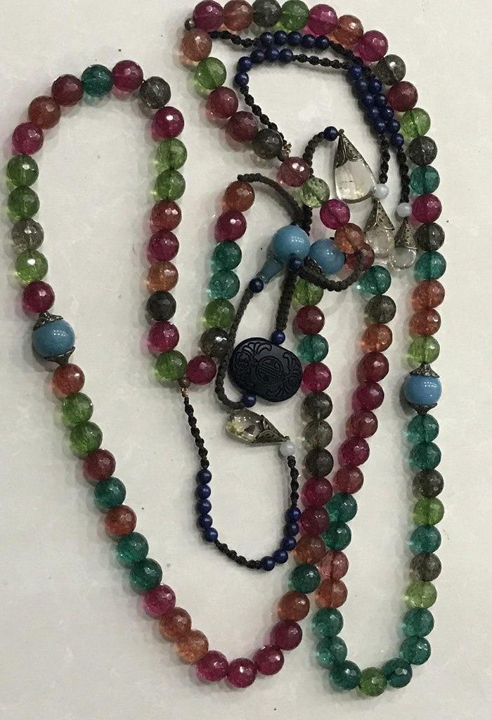 精美碧玺朝珠一串