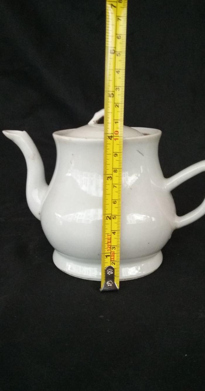 价格_民国甜白釉茶壶图片_来自藏友朱红孙_瓷器_地摊交易_华夏收藏网