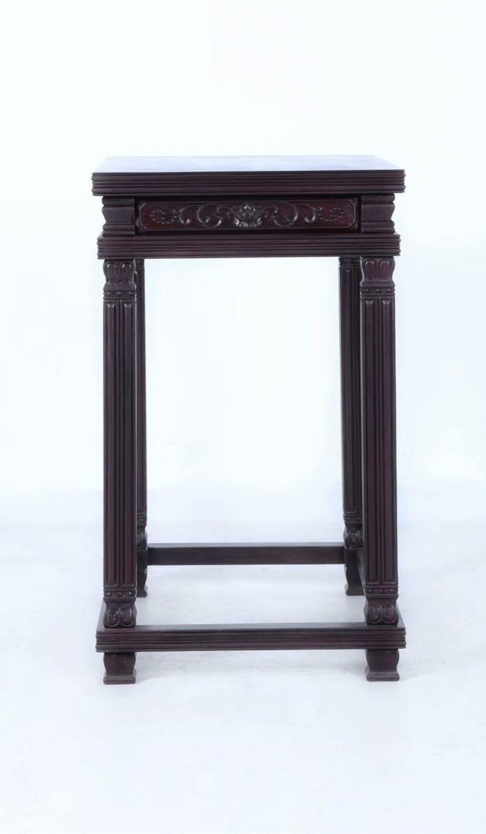 紫檀木洋花宝座