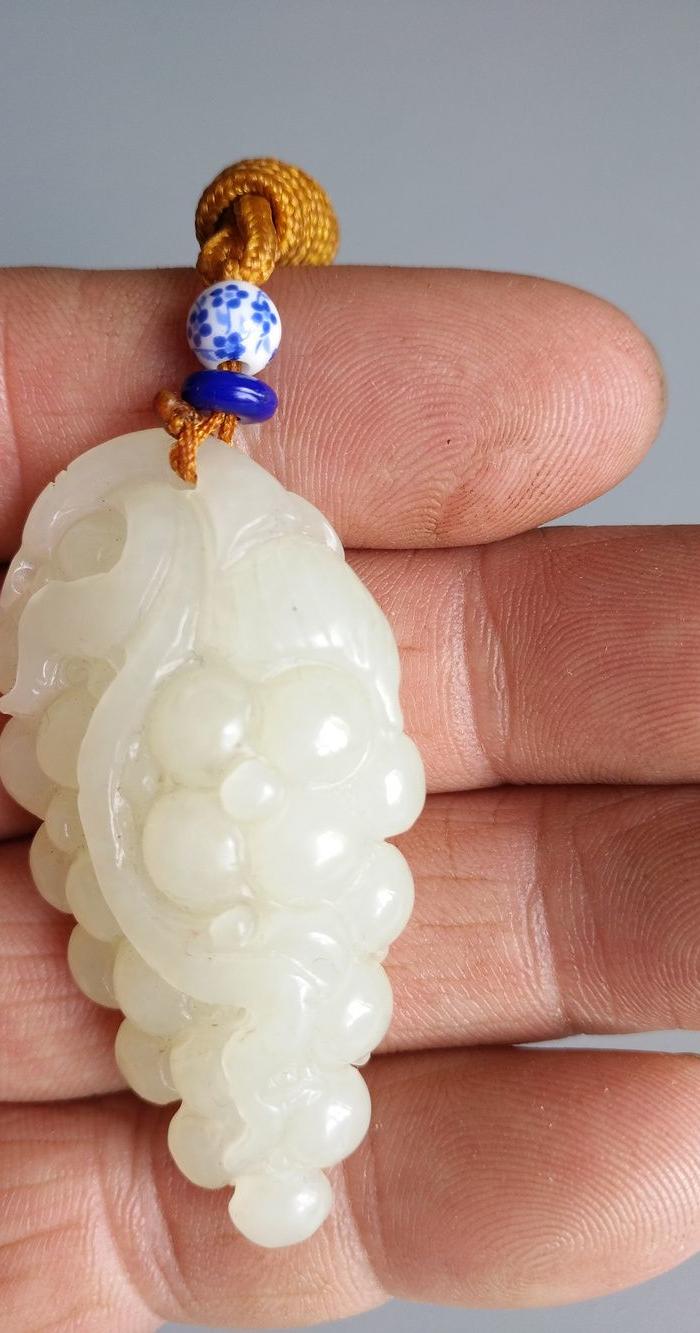 老坑玉多子多福_地摊交易_华夏收藏网