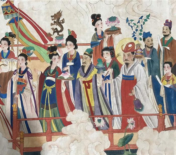 徐悲鸿八十七神仙手卷
