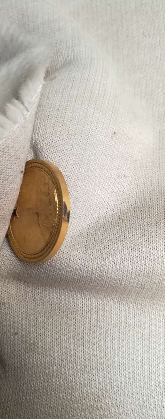 独立自由奖章 包金 55年