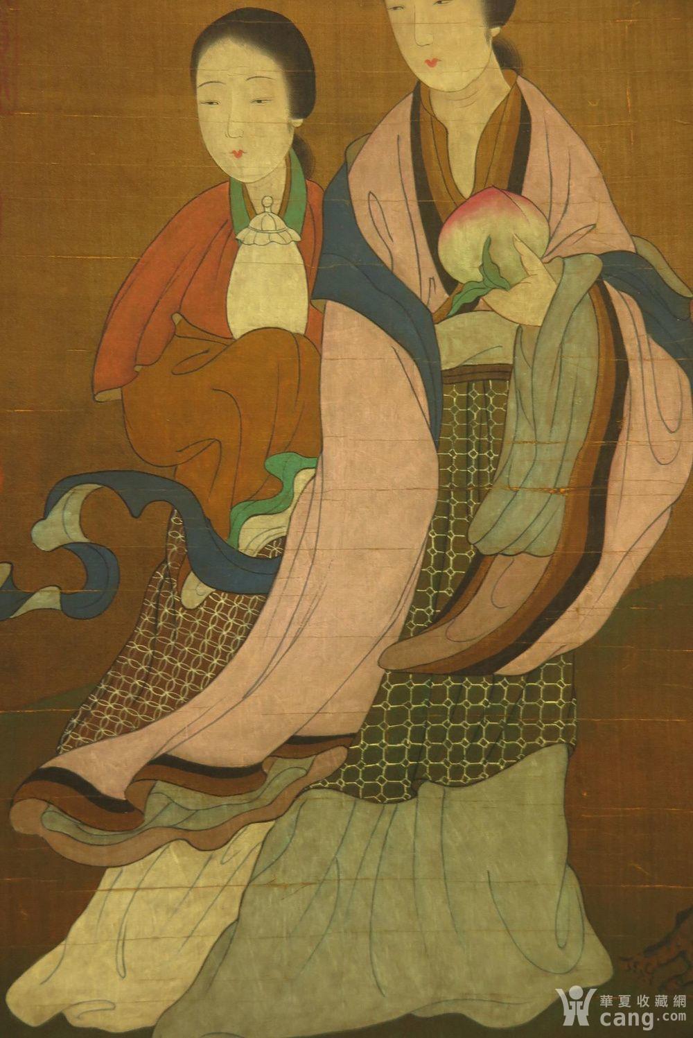 元 王振鹏人物画