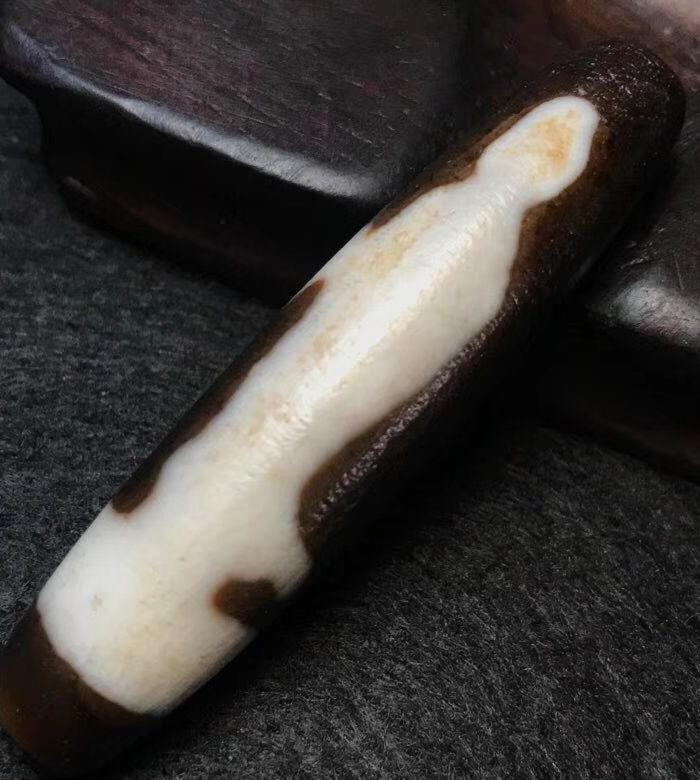 老料高油包浆 观音天珠