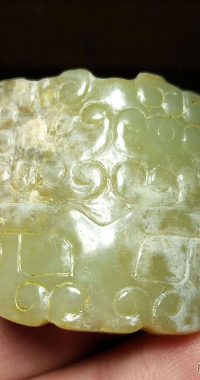 色兽面价格_秋葵色兽面图片_来自藏友周口_玉器_地摊交易_华夏收藏网