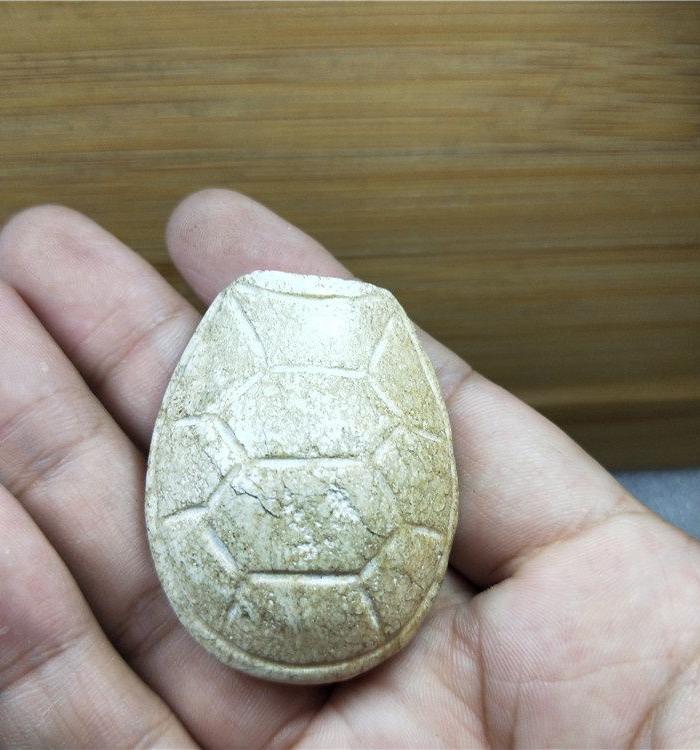 古玉老玉 老和田玉 钙化玉 龟壳 长命百岁 玉器古玩杂项