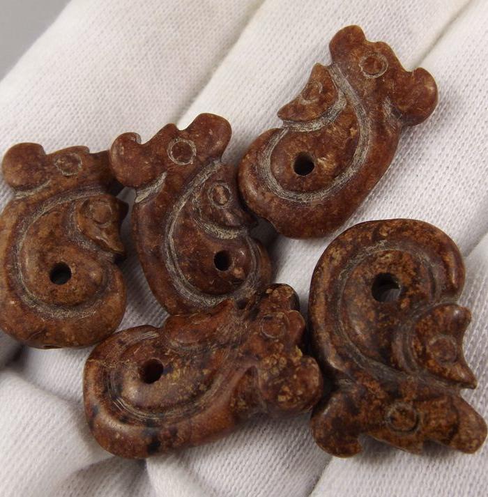 战汉地方玉红玉小玉兽扁勒子