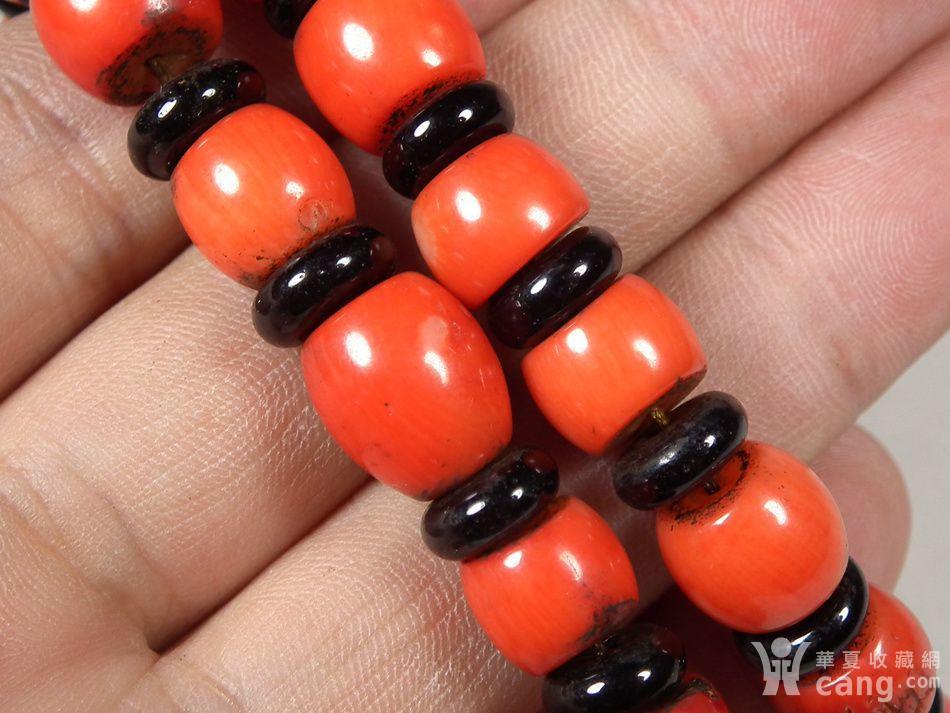 几十年的染色海竹文房手串