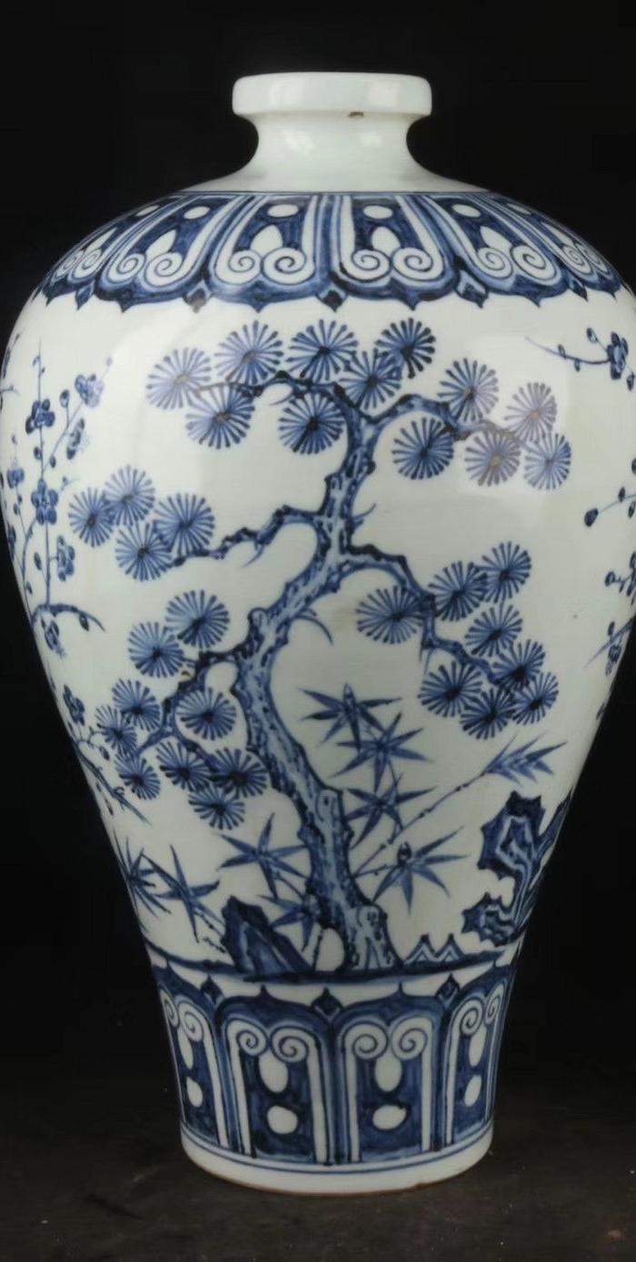 宣德松竹梅梅瓶图片_来自藏友如意轩主_杂项_地摊交易_华夏收藏网