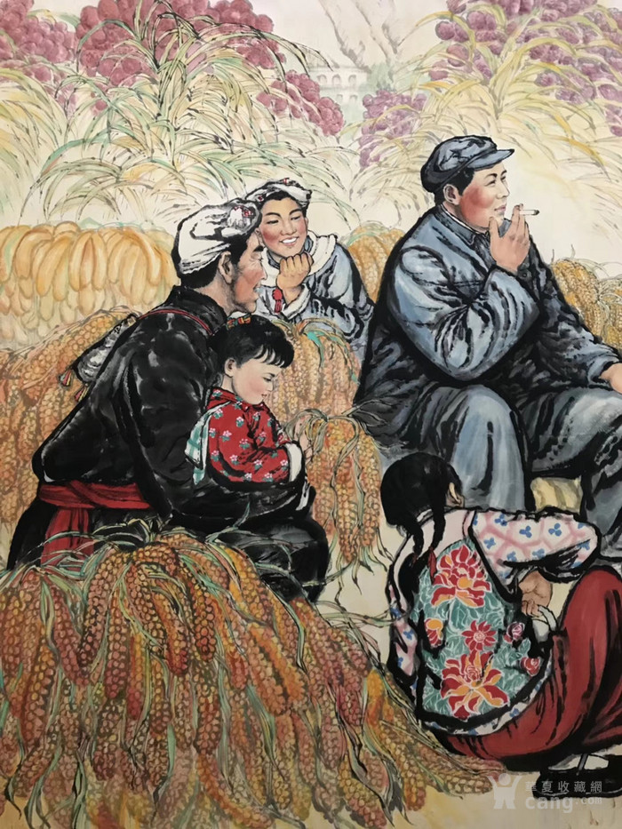 刘文西人物大画丈二