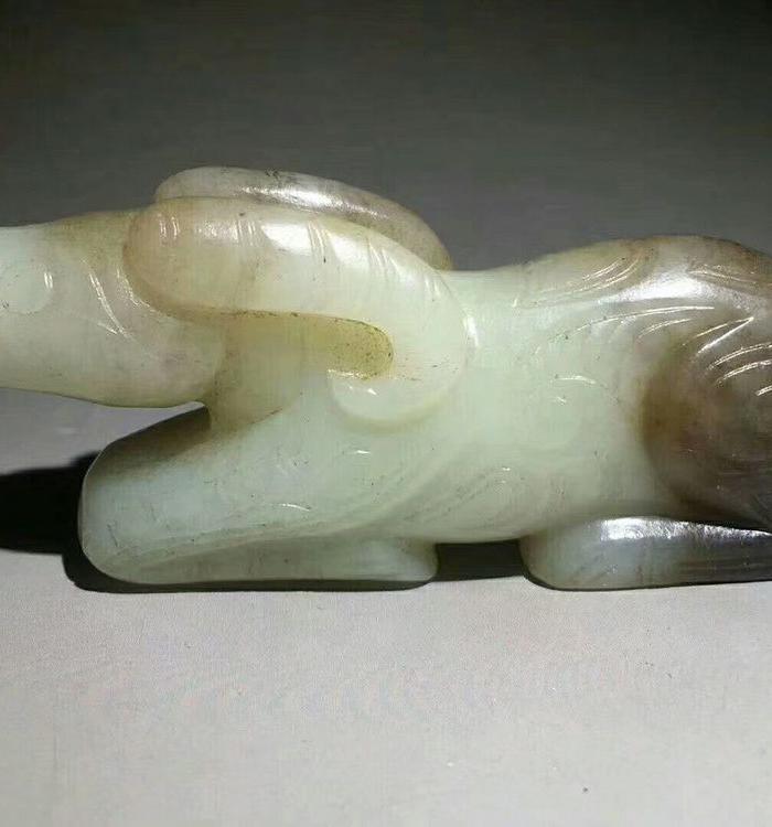 精品和田玉,西周玉羊