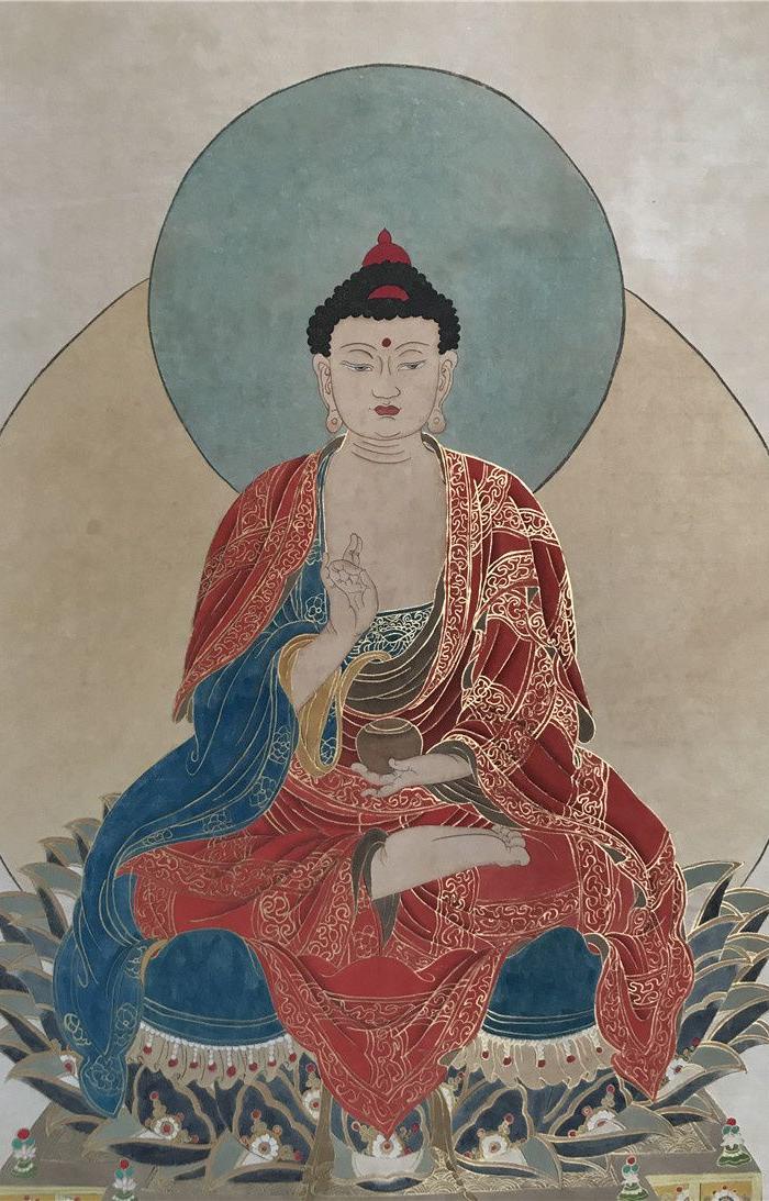 张大千精品佛像