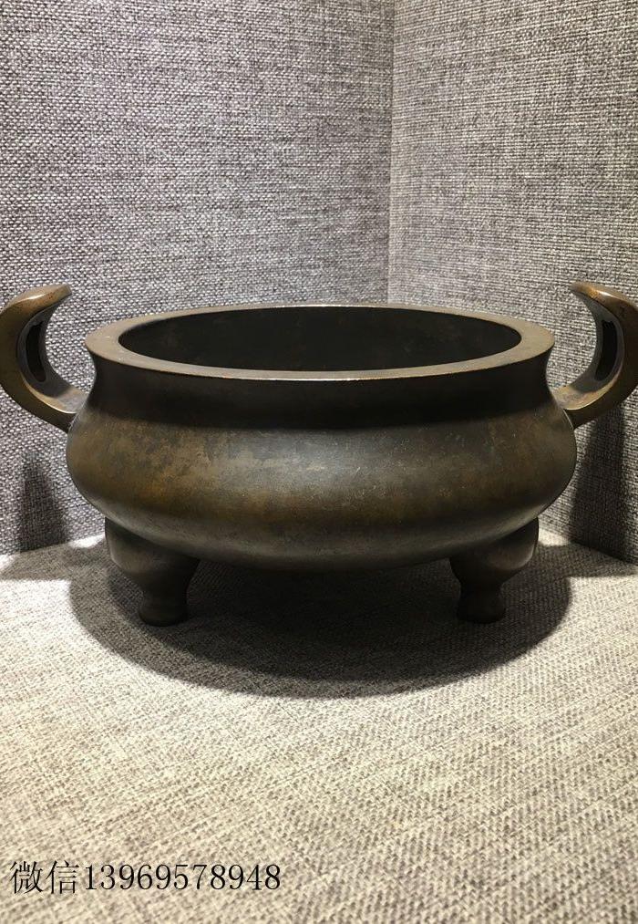 明代正德年制铜香炉