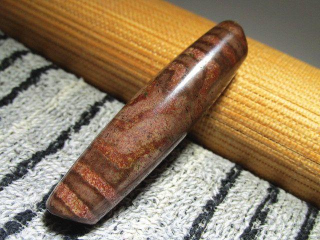 至臻至纯 藏传爆老 朱砂沁 三眼老天珠 包浆老道 匹壳熟润