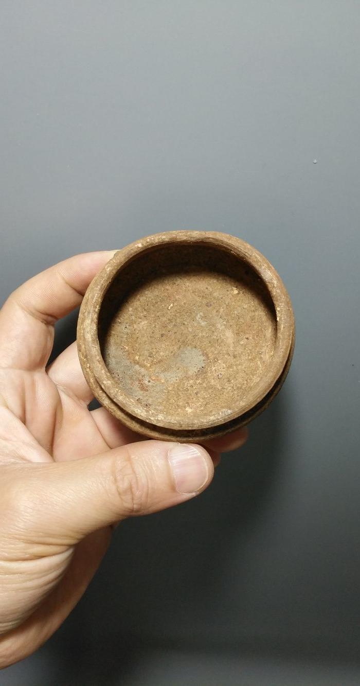 *洪塘窑柿子茶入