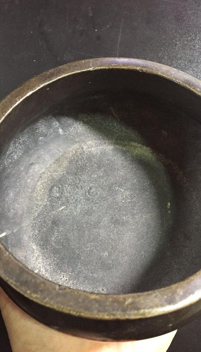 清代 铜炉狮耳炉 香炉 铜炉 狮子炉 宣德炉