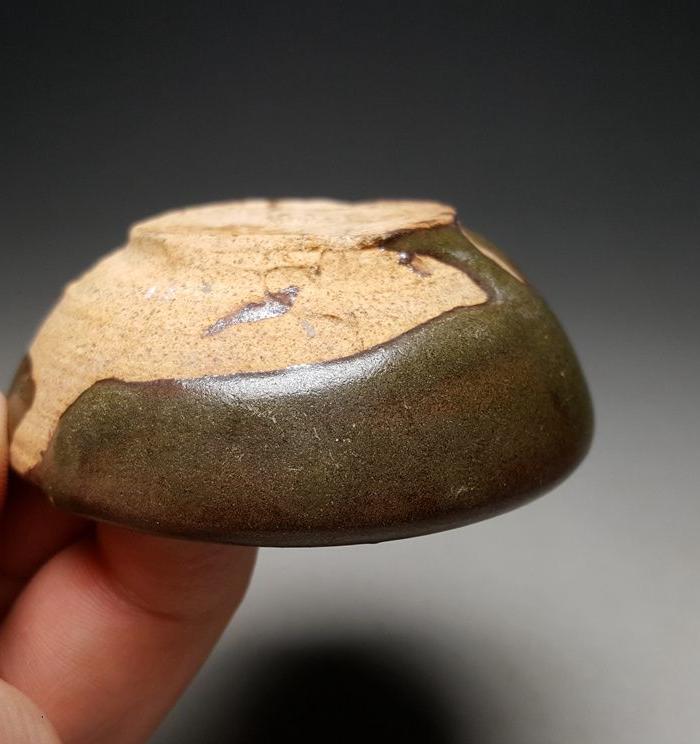 元茶沫釉小酒杯