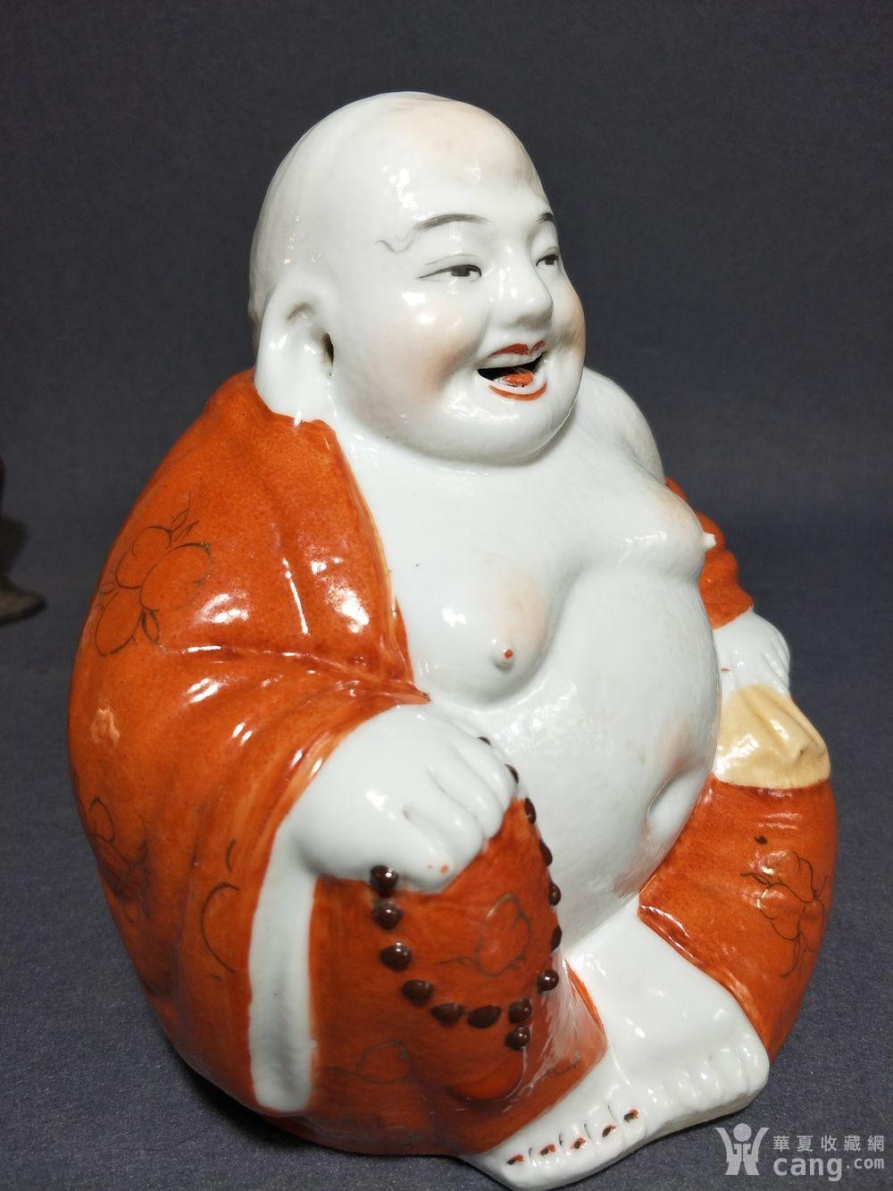 仿古工艺品 瓷器 晚清民国, 福建会馆 弥勒佛 全品永久包老到代.