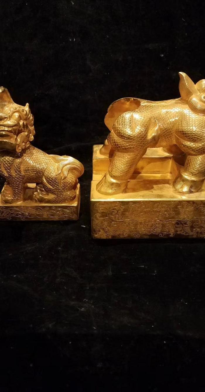 八旗金印章