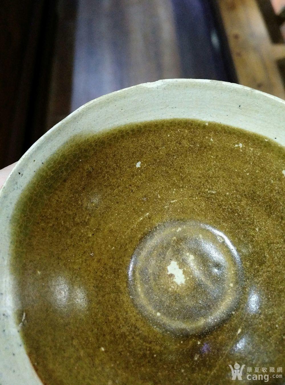 宋光泽窑白覆轮茶盏