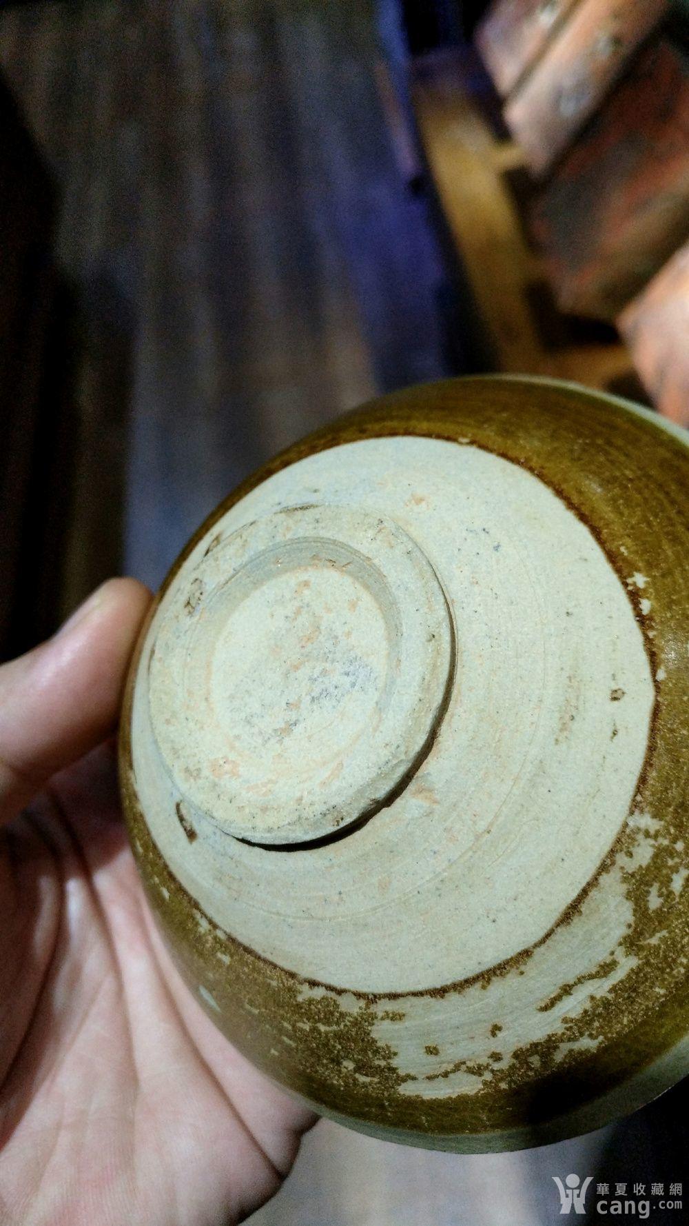 宋光泽窑白覆轮茶盏