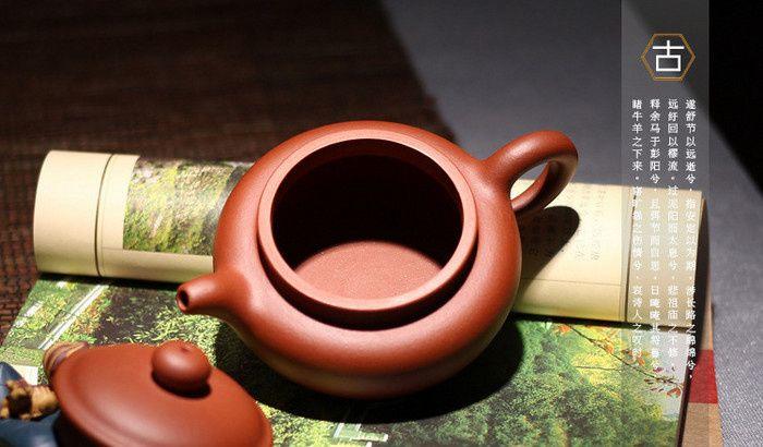 国家级工艺美术师刘希老师古韵雅作原矿朱泥仿古壶