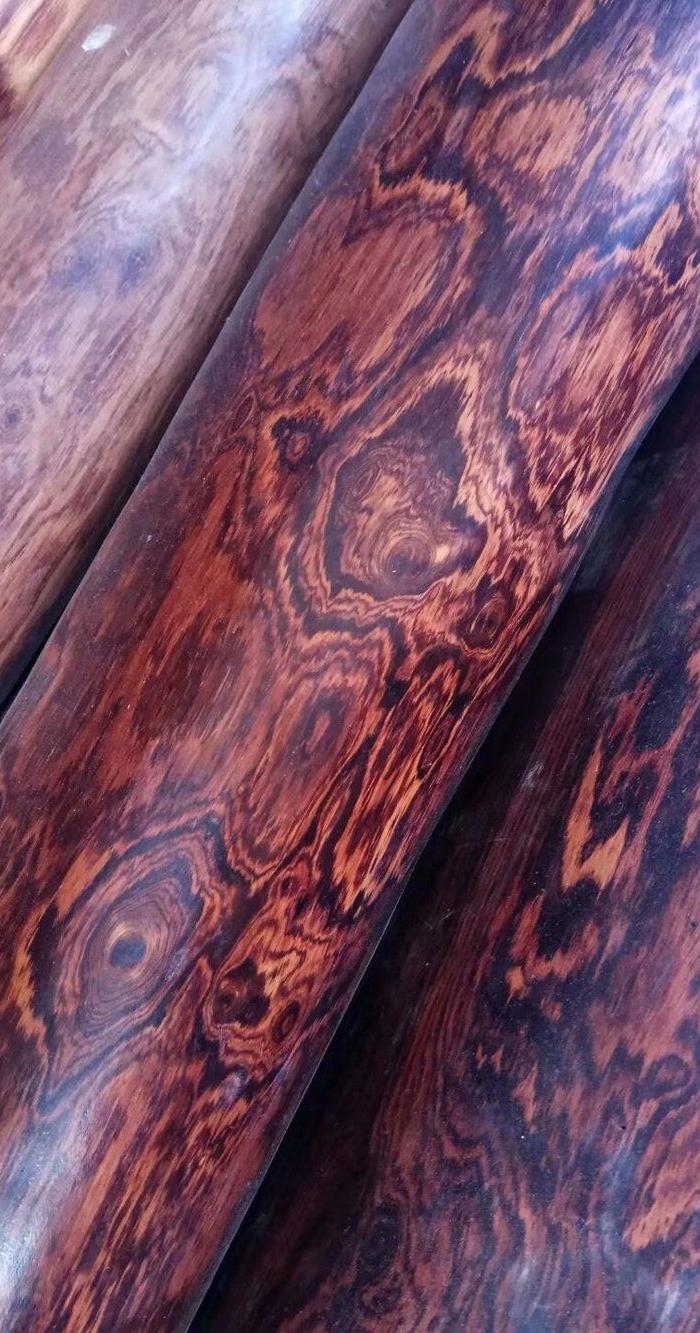 清代海南黄花梨木料原木传世明清家具木料老黄花梨满鬼脸花纹