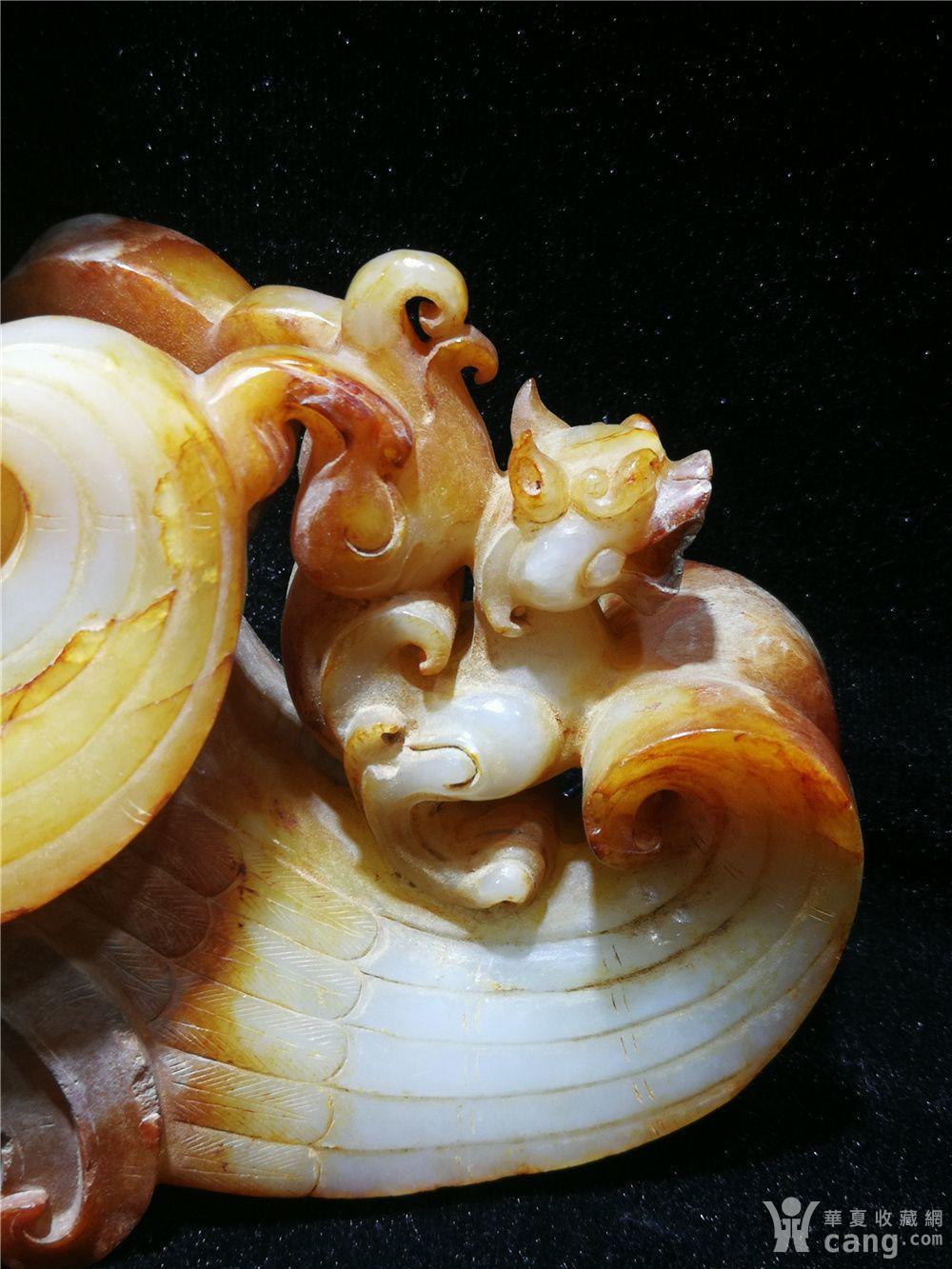 战汉玉凤尊烛台