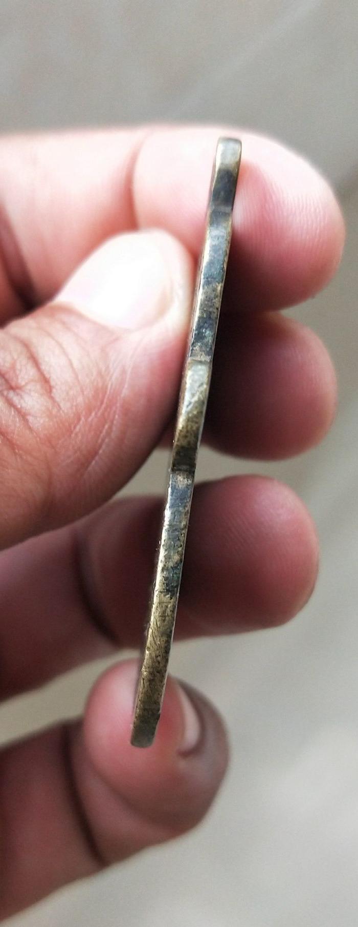 极美金黄朱砂红锈清代招财进宝黄金万两挂花