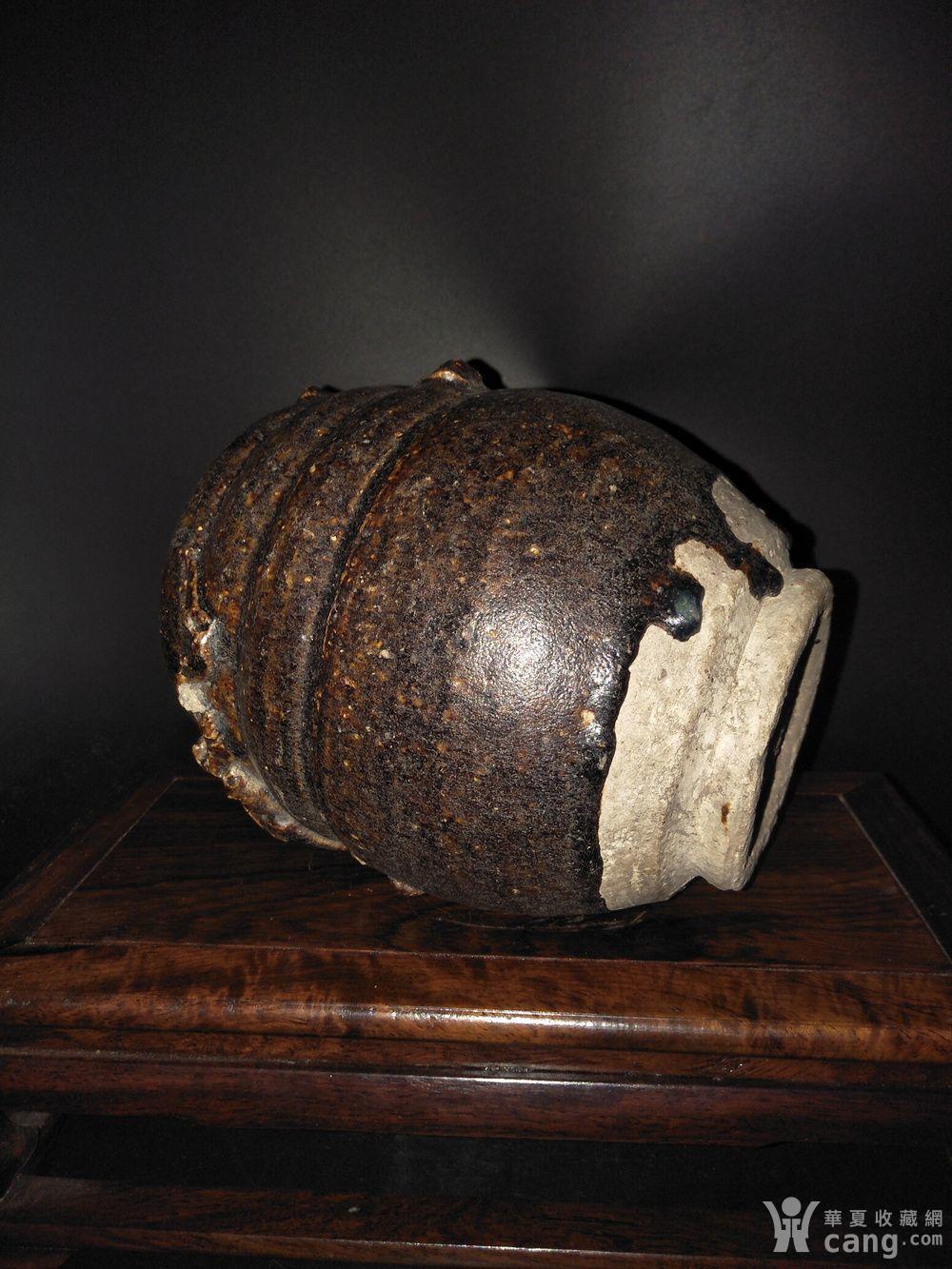 全品*西坝窑窑变釉龙罐