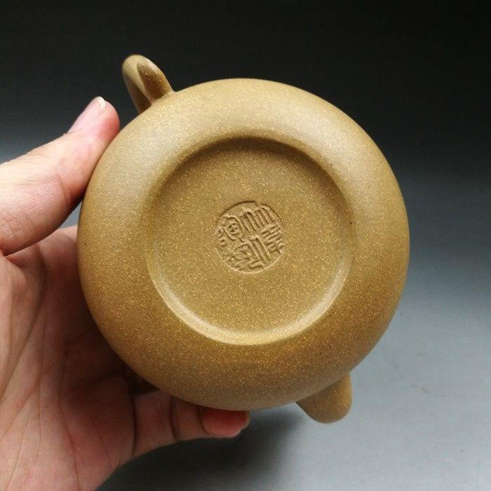 段泥一粒珠紫砂壶