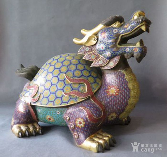 景泰蓝 龙龟_景泰蓝 龙龟价格_景泰蓝 龙龟图片_来自藏友乡下老货进城
