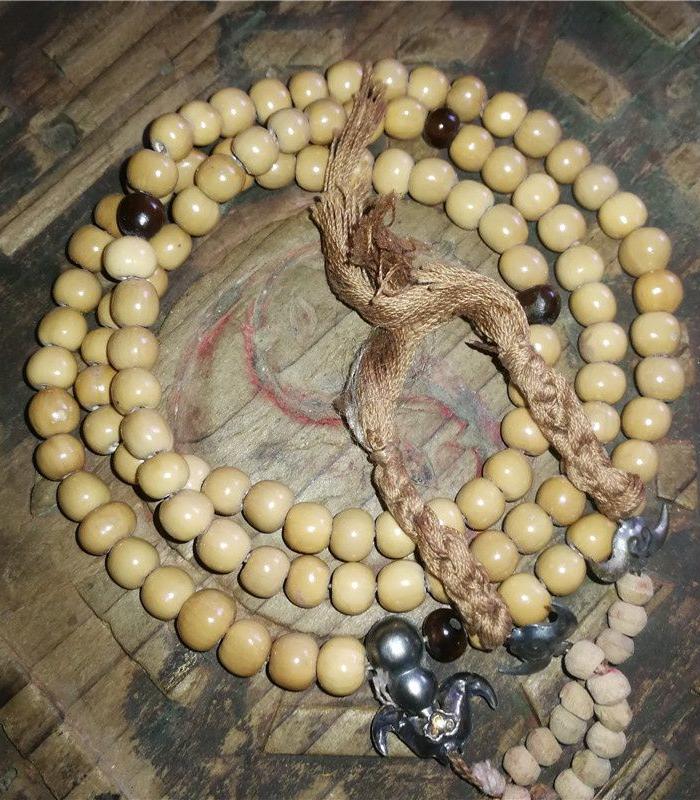 原装民国108颗薏苡佛珠念珠一串