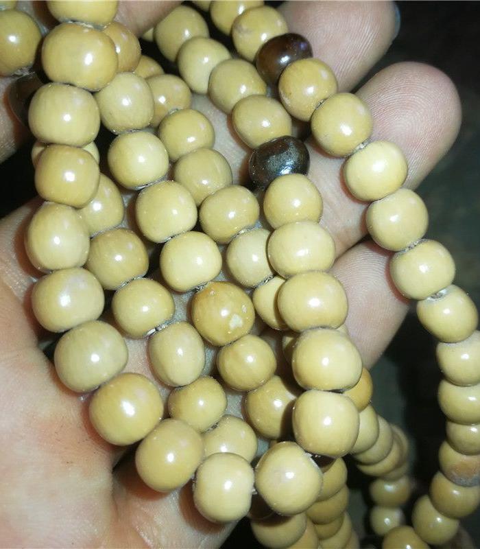 原装民国108颗薏苡佛珠念珠一串