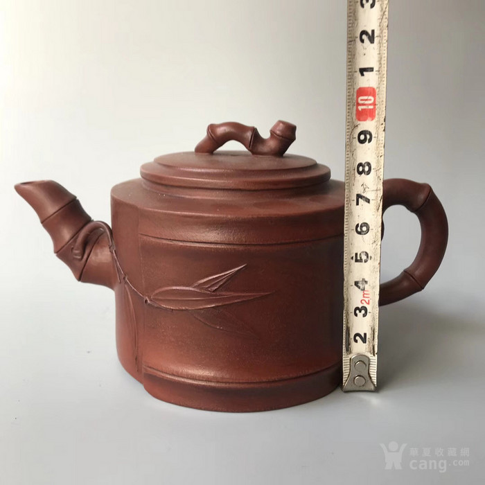周桂珍紫砂壶 竹子套壶
