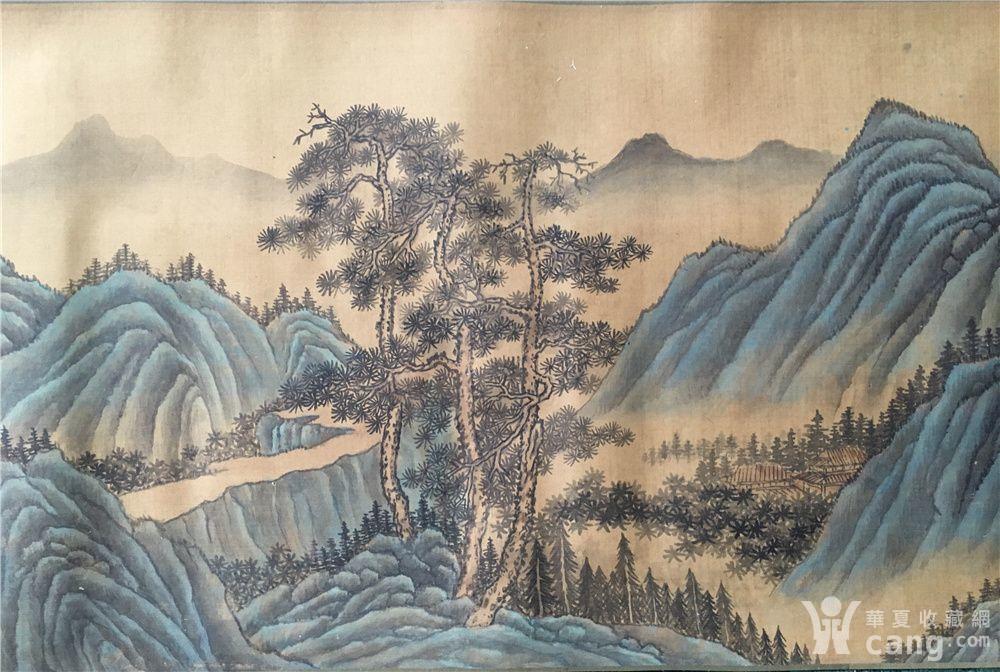 王原祁山水一秋晚烟林长卷