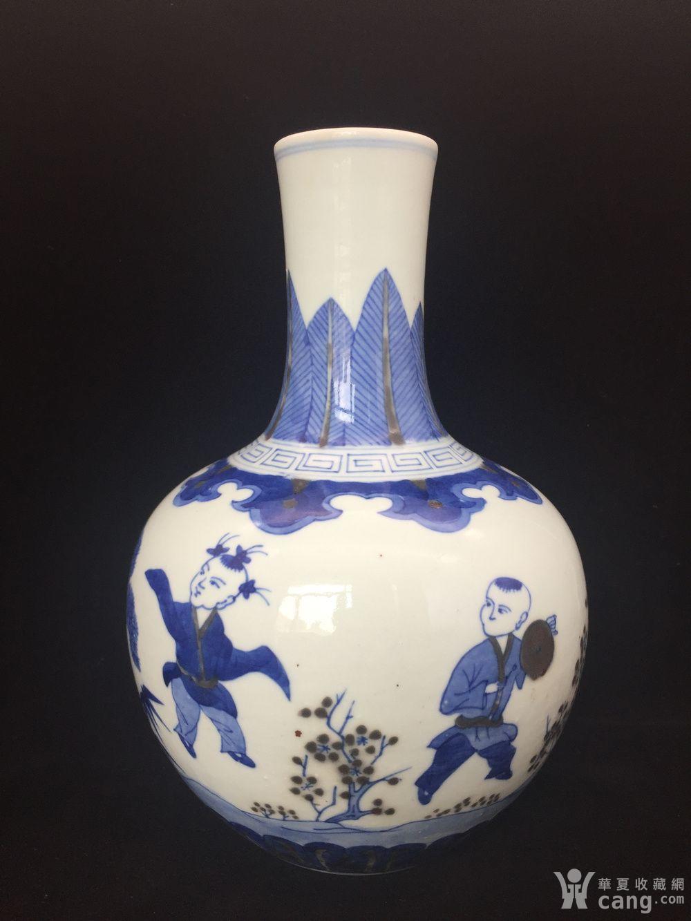 60年代 景德镇建国瓷厂 当代官窑 567瓷 青花釉里红