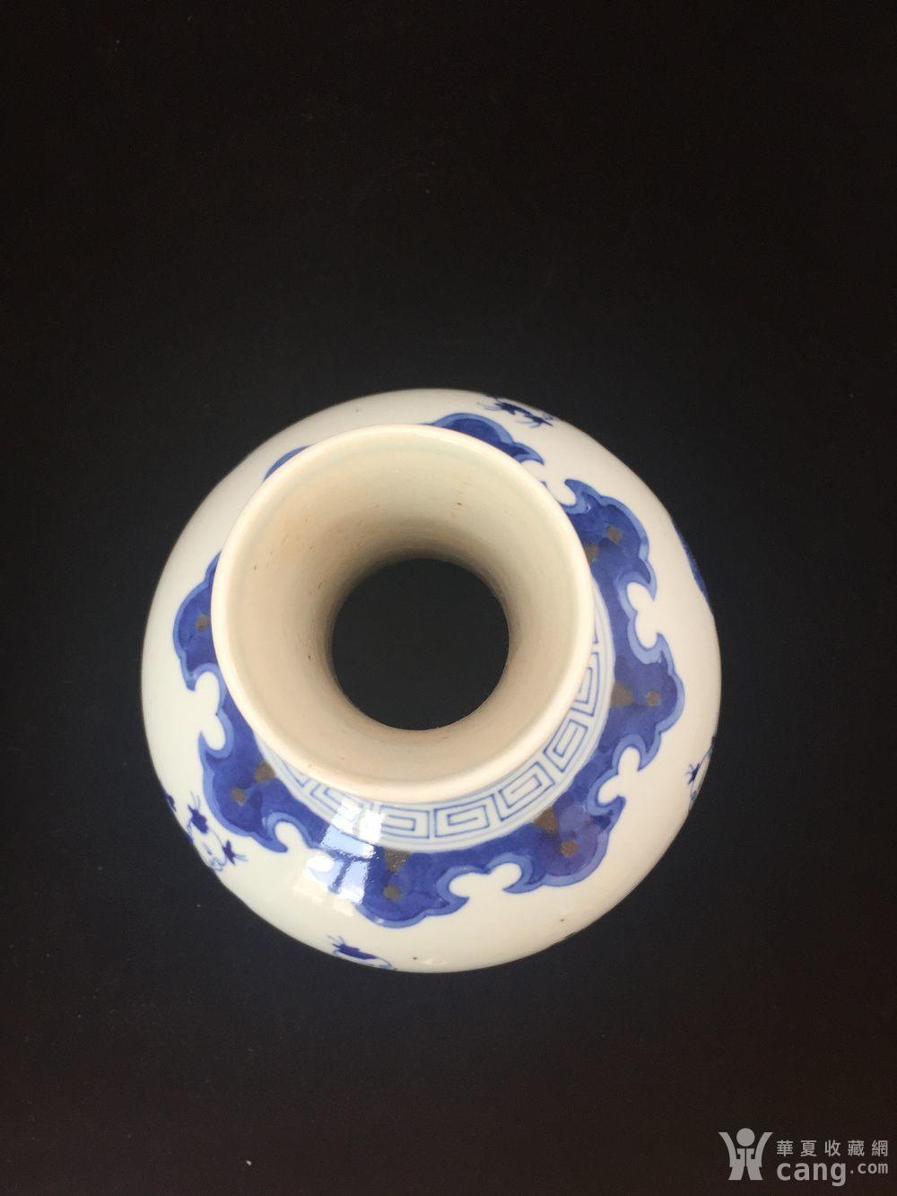 60年代 景德镇建国瓷厂 当代官窑 567瓷 青花釉里红