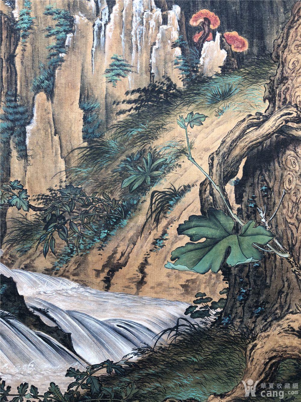 郎世宁松鹰山水图