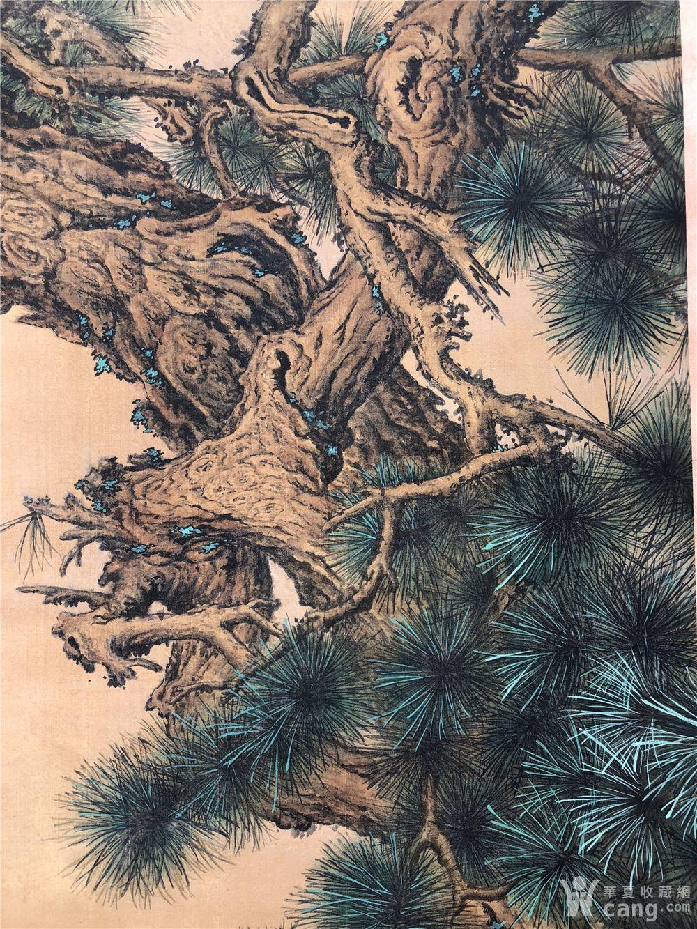 郎世宁松鹰山水图