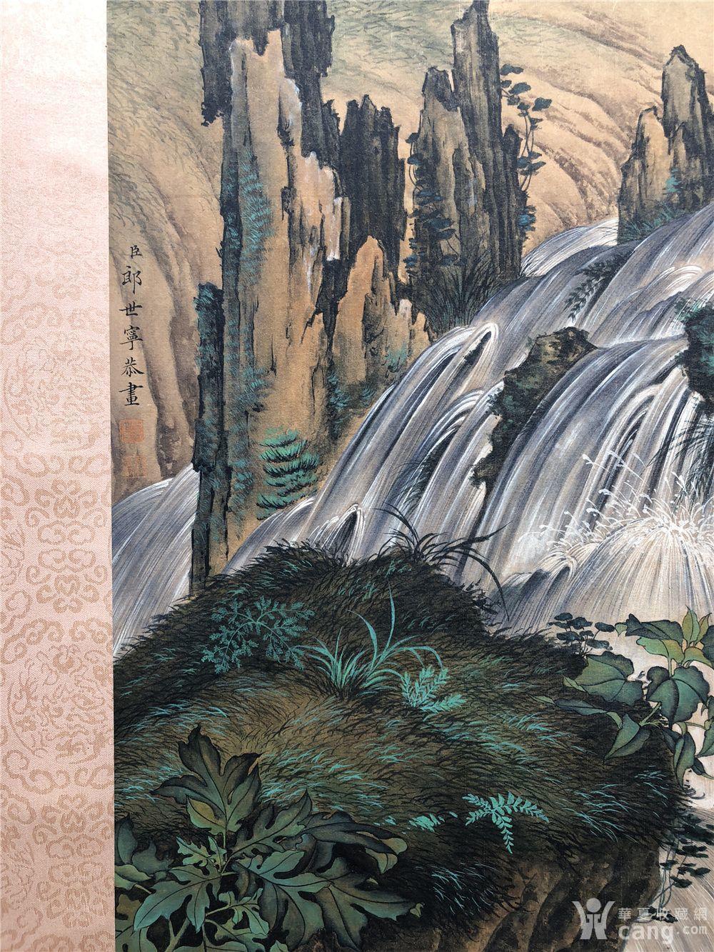 郎世宁松鹰山水图