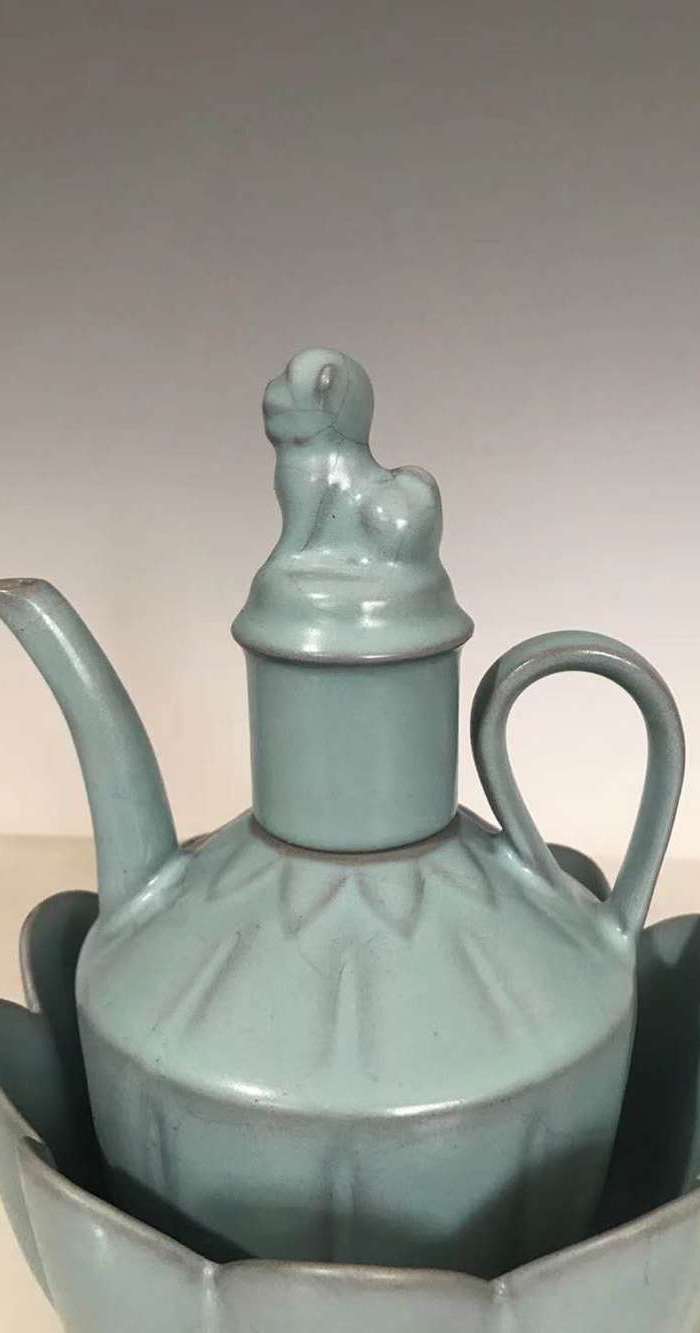 汝瓷温酒壶