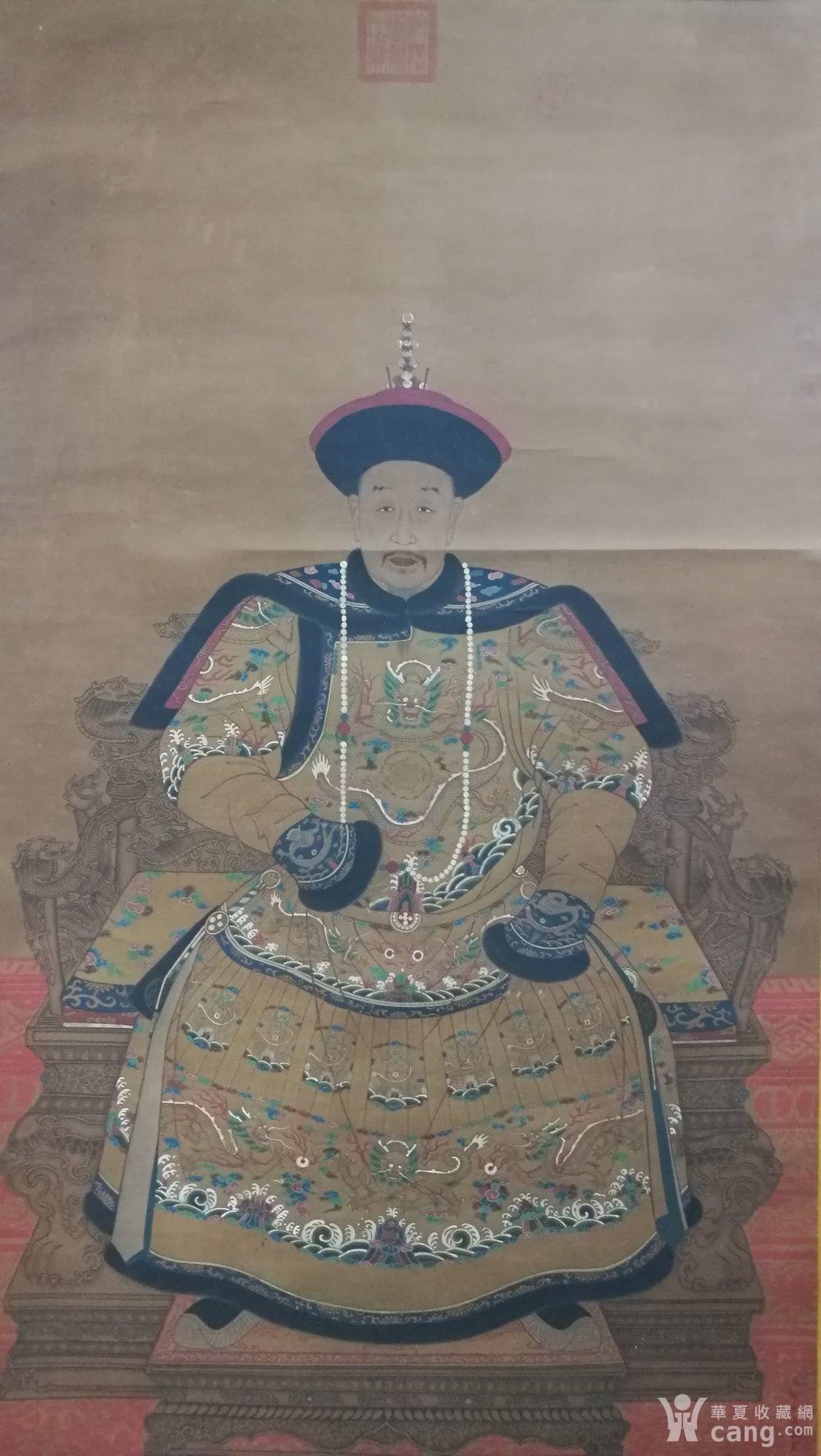 郎世宁 乾隆像作品