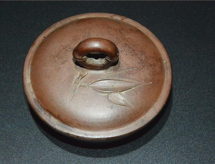 清代顾景舟款竹节纹壶老紫砂壶