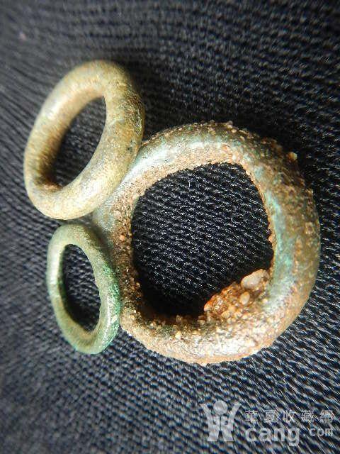 三枚战汉青铜环权