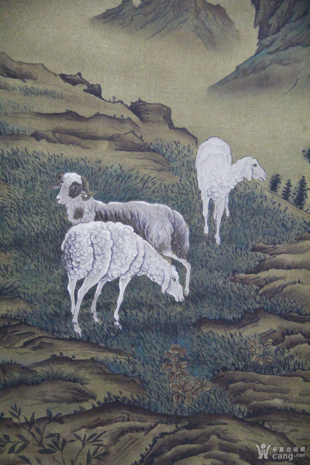 郎世宁三羊开泰