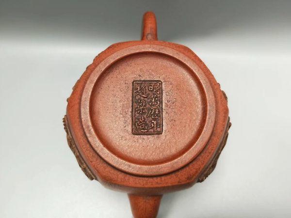 明赵梁款紫砂壶