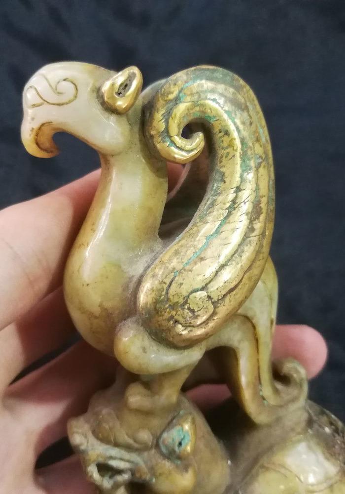 老鎏金和田玉
