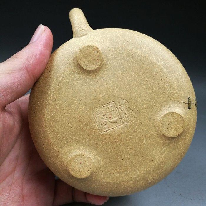 高级工艺师王品荣锯钉石瓢紫砂壶